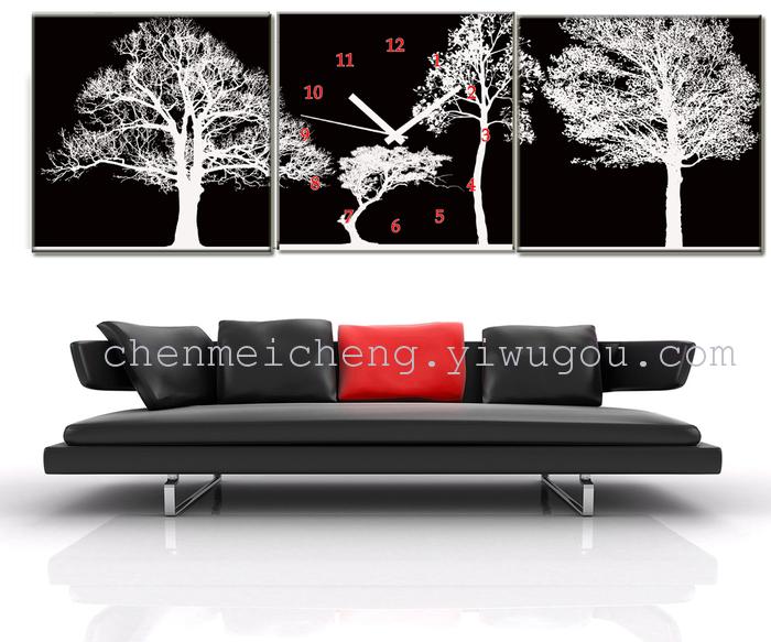 Simple silent clock frame clock decoration clock fashion creative arts clocks Simple silent clock frame clock decoration clock fashion creative arts clocks