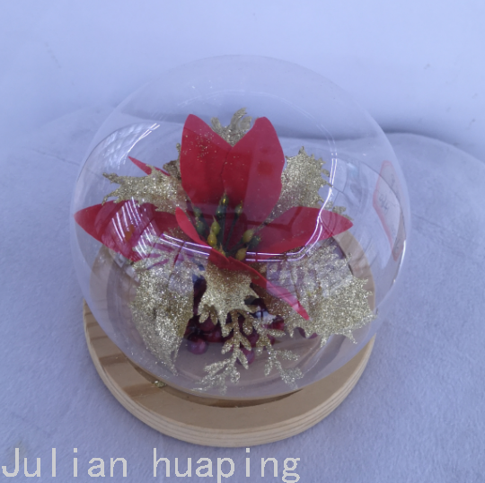 Christmas Flower, Christmas Flower Gift, Simulated Pergola, Iron Lantern Vase, Glass Vase Christmas Flower, Christmas Flower Gift, Simulated Pergola, Iron Lantern Vase, Glass Vase