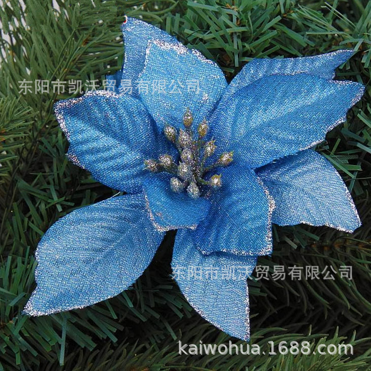 Christmas Decoration Garland Decoration 13cm High-End Phnom Penh Red Christmas Flower Factory Direct Sales Wholesale Christmas Decoration Garland Decoration 13cm High-End Phnom Penh Red Christmas Flower Factory Direct Sales Wholesale