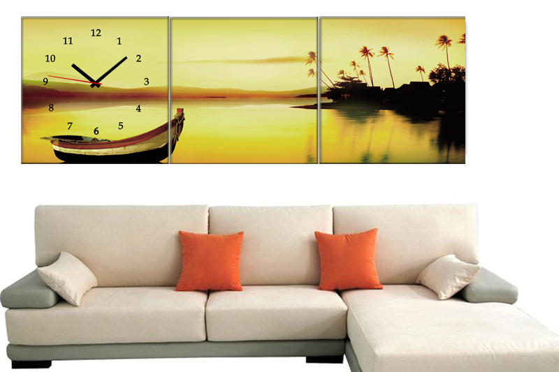 Simple silent clock picture frame clock decoration clock fashion creative arts clocks
