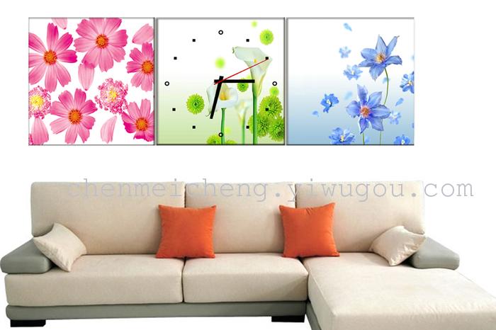 Simple silent clock picture frame clock decoration clock fashion creative arts clocks