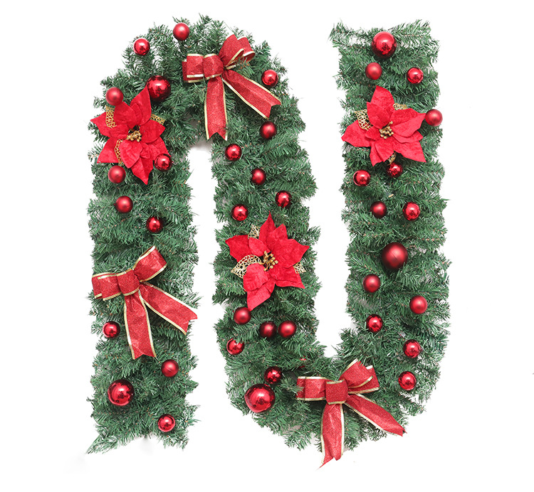 Scene Decoration 27 M Encryption Simulation Christmas Rattan Strip Shopping Mall Window Christmas Flower Rattan Scene Decoration 27 M Encryption Simulation Christmas Rattan Strip Shopping Mall Window Christmas Flower Rattan