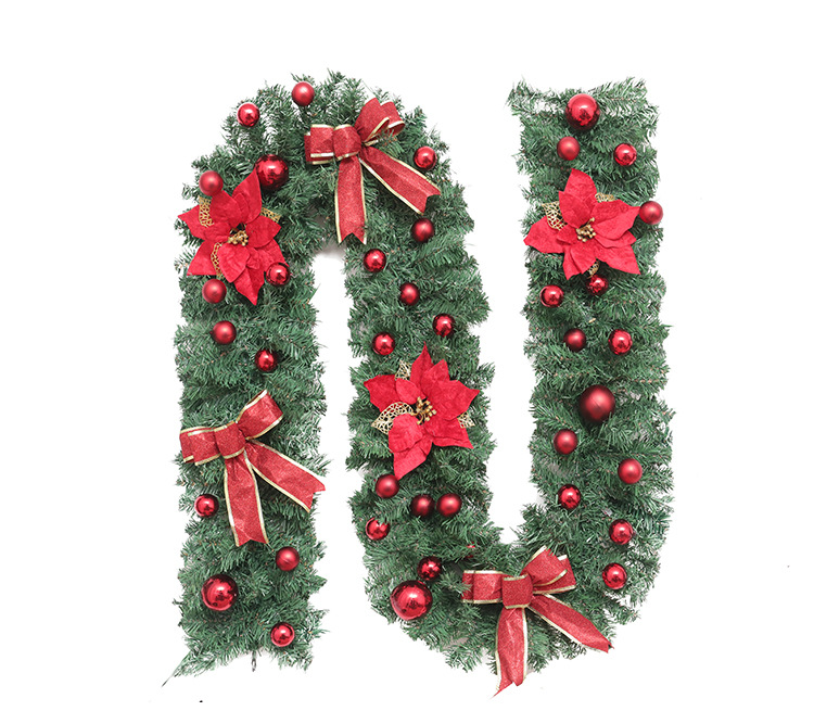 Scene Decoration 27 M Encryption Simulation Christmas Rattan Strip Shopping Mall Window Christmas Flower Rattan Scene Decoration 27 M Encryption Simulation Christmas Rattan Strip Shopping Mall Window Christmas Flower Rattan