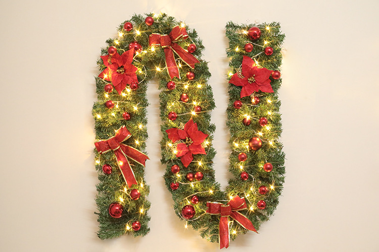 Scene Decoration 27 M Encryption Simulation Christmas Rattan Strip Shopping Mall Window Christmas Flower Rattan Scene Decoration 27 M Encryption Simulation Christmas Rattan Strip Shopping Mall Window Christmas Flower Rattan