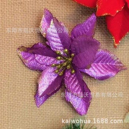 Christmas decorations hanging garland decoration 13CM highgrade Phnom Penh Red Christmas flower manufacturers Whole Christmas decorations hanging garland decoration 13CM highgrade Phnom Penh Red Christmas flower manufacturers Whole