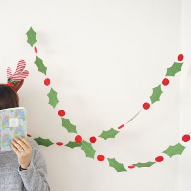 Christmas Decorations Christmas Flower Snowball Colored Flag Latte Art Ornaments Mall Window Party Venue Decoration