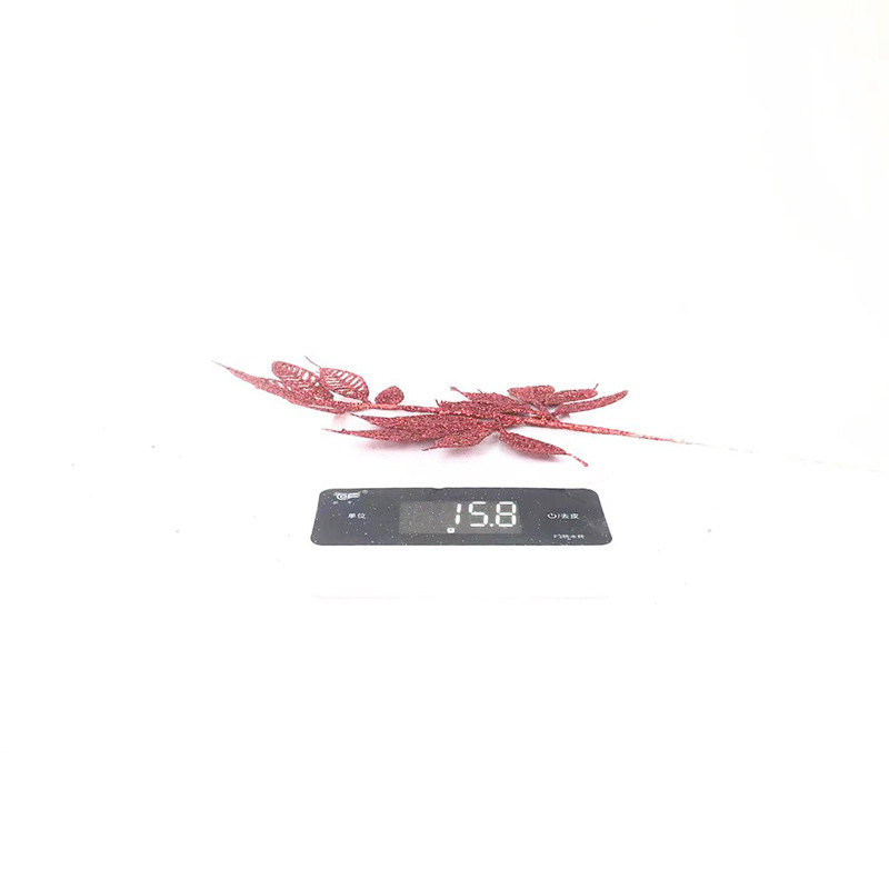 Plastic Flowers Artificial Flower Gold Powder Leaf Magic Color Series Christmas Flower Holiday Party Living Room Decoration Flower Branch Decorative Leaves Plastic Flowers Artificial Flower Gold Powder Leaf Magic Color Series Christmas Flower Holiday Party Living Room Decoration Flower Branch Decorative Leaves