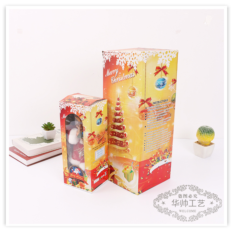 Christmas Decoration Supplies Santa Claus Cross-Border New Red Matching Clothes Cute Doll Electric Old Man Toy Gift Christmas Decoration Supplies Santa Claus Cross-Border New Red Matching Clothes Cute Doll Electric Old Man Toy Gift