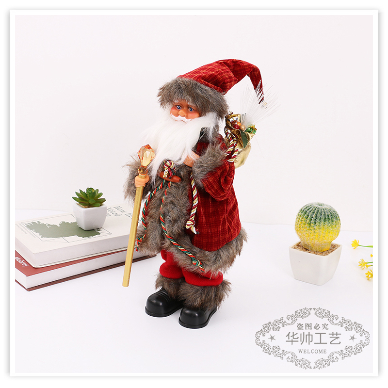 Christmas Christmas Gift Truncheon Bell Santa Claus Toy Electric Santa Claus Cross-Border AliExpress Wholesale Christmas Christmas Gift Truncheon Bell Santa Claus Toy Electric Santa Claus Cross-Border AliExpress Wholesale