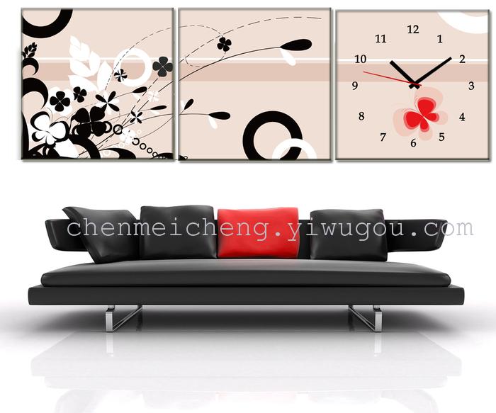 Simple silent clock picture frame clock decoration clock fashion creative arts clocks