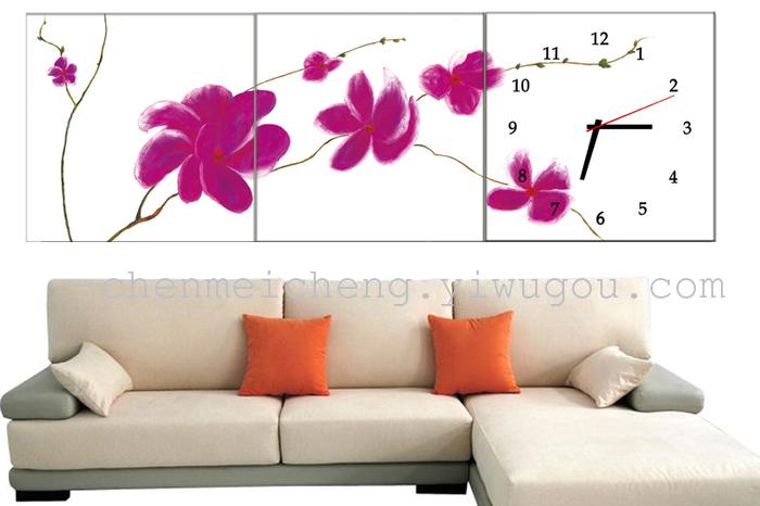 Simple silent clock picture frame clock decoration clock fashion creative arts clocks