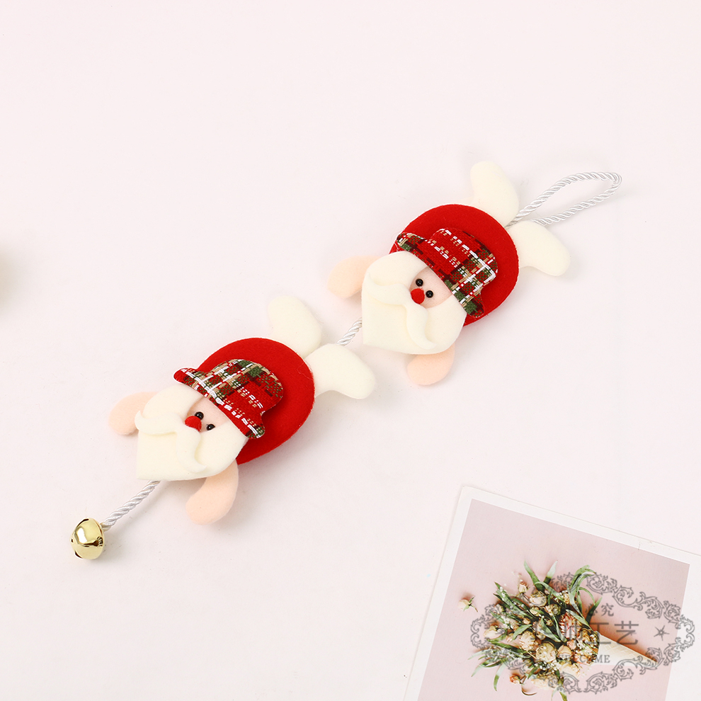 Christmas Decorations Santa Claus Ornaments Snowman Elk Pendant Christmas Tree Decoration Supplies Luggage Accessories