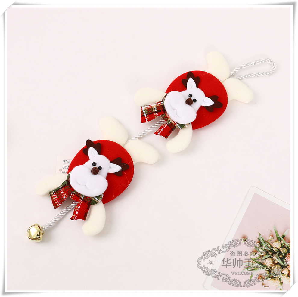Christmas Decorations Santa Claus Ornaments Snowman Elk Pendant Christmas Tree Decoration Supplies Luggage Accessories