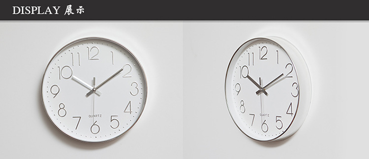 Wall Clock Living Room Simple Modern Mute Quartz Clock Fashion Creative Nordic Clocks round Clock Wall Clock Living Room Simple Modern Mute Quartz Clock Fashion Creative Nordic Clocks round Clock