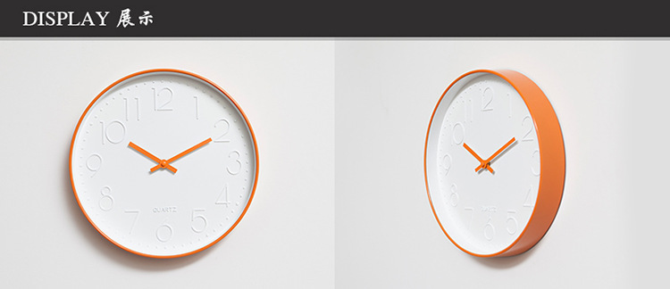 Wall Clock Living Room Simple Modern Mute Quartz Clock Fashion Creative Nordic Clocks round Clock Wall Clock Living Room Simple Modern Mute Quartz Clock Fashion Creative Nordic Clocks round Clock