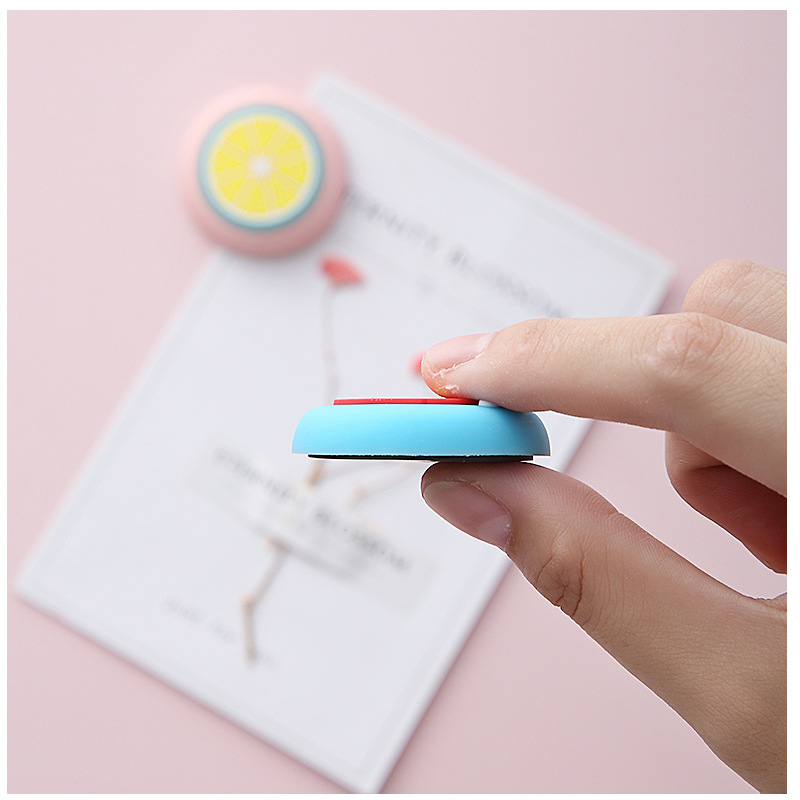 8 Magnetic Sticker Creative Decoration Simple Nordic Cute Animal Three-Dimensional Cartoon Magnetic PVC Fridge Magnet