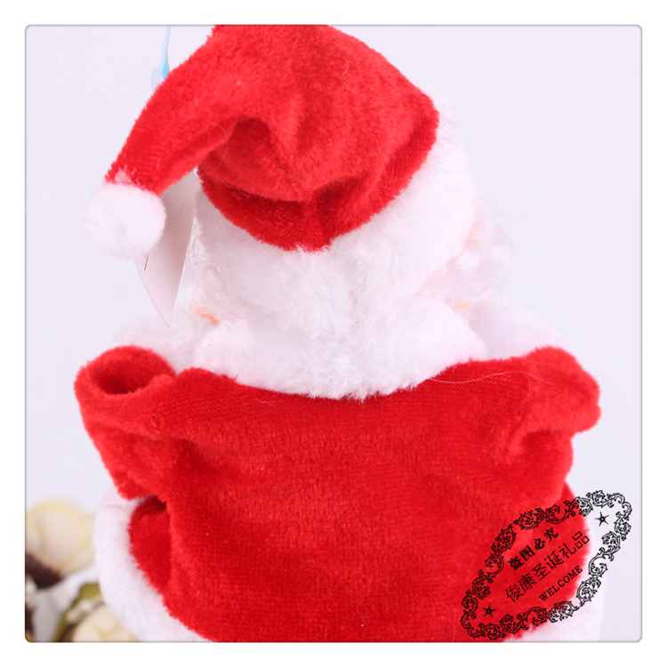 Manufacturers direct Christmas glass crystal ball Santa Claus crystal ball decoration craft ornaments