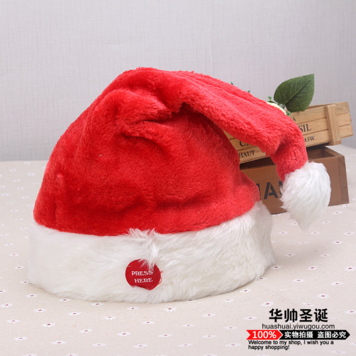 2015 new Christmas Santa Claus electric toys Christmas swinging cap 2015 new Christmas Santa Claus electric toys Christmas swinging cap