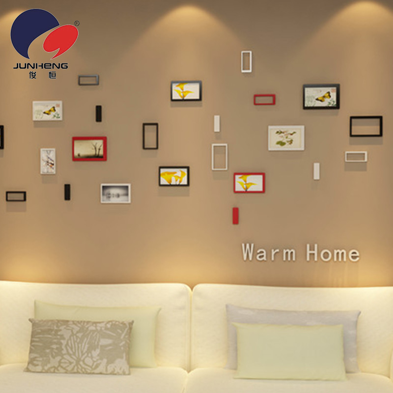 Rectangular solid wall sticker ideas background decoration stickers item no: 0346