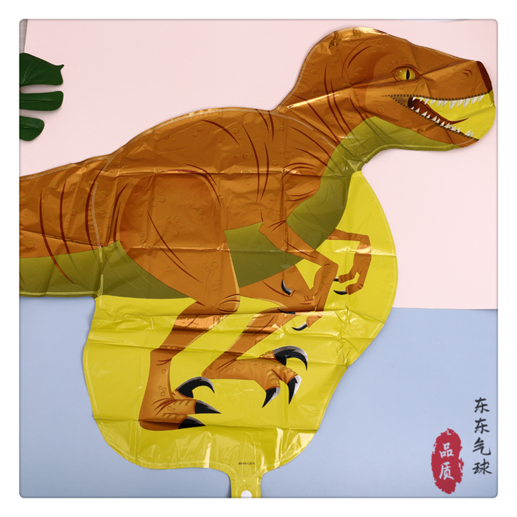 Cute Cute Cartoon Dinosaur Style Decorative Balloon Girl's and Boy's Children's Room Decoration Props Background Wall Sticker