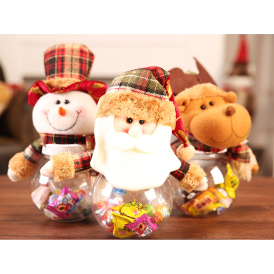 Santa Claus Candy Box Christmas Gift Christmas Decoration Small Gift Decoration Decoration Gifts Wholesale
