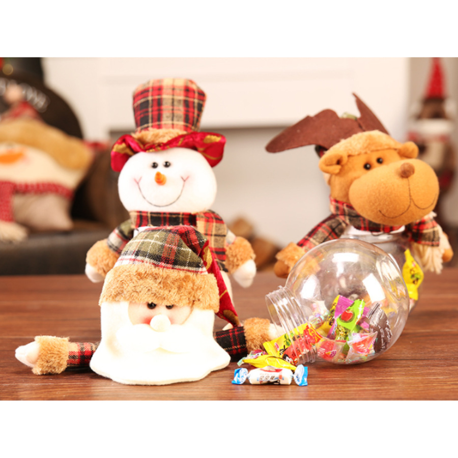 Santa Claus Candy Box Christmas Gift Christmas Decoration Small Gift Decoration Decoration Gifts Wholesale