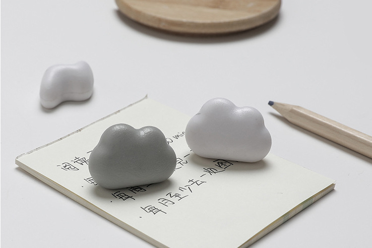 Fridge Decoration Stickers Magnetic Paste Clouds Raindrops Lightning Pattern Magnetic Sticker Message Board Blackboard Magnet Magnetic Stickers