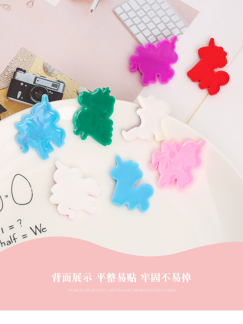 Cute Cartoon PVC Soft Glue Patch Handmade DIY Decorative Sticker Phone Case Hairpin Decoration Can Be Graphic Customization