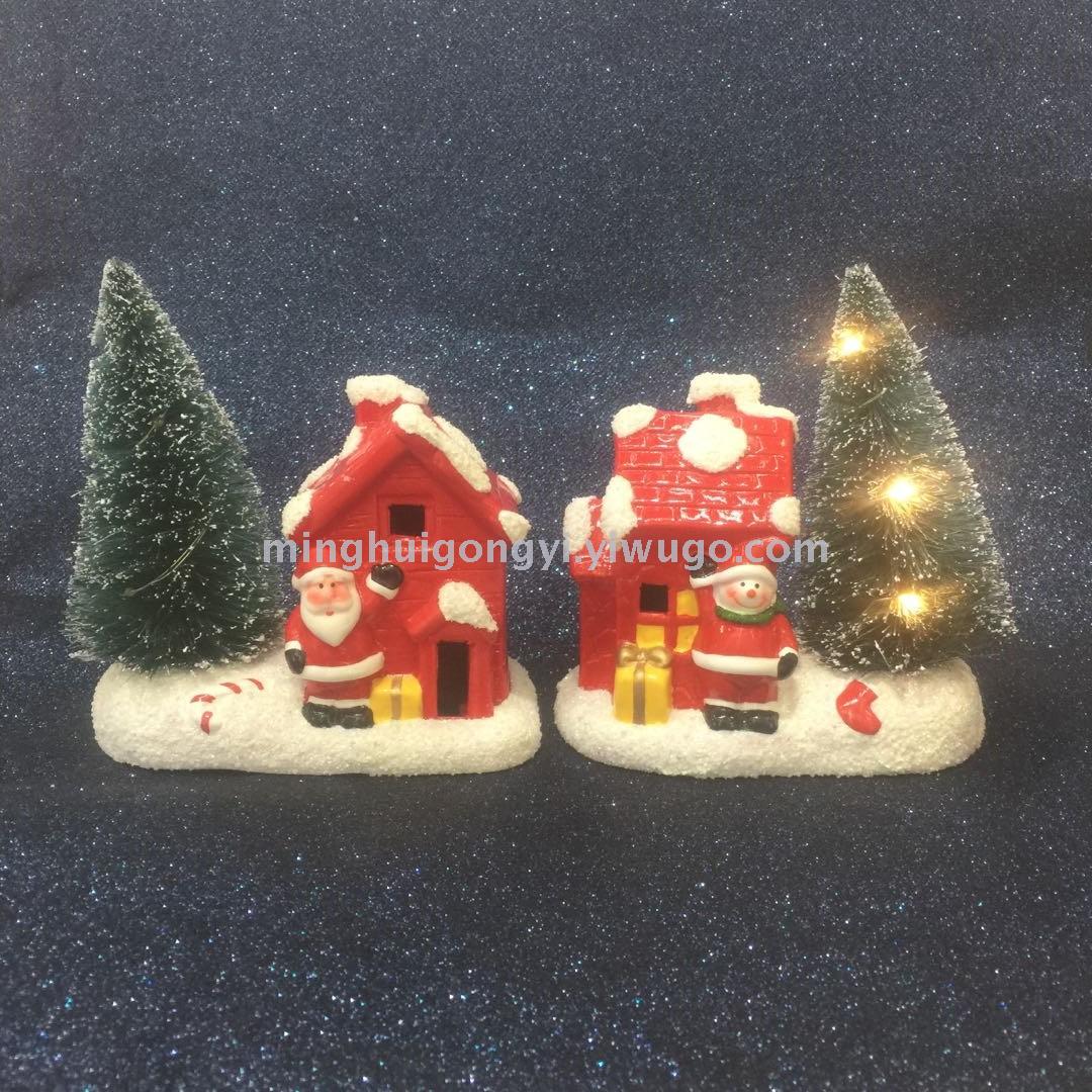 LED Santa Claus suitable for window Christmas tree decoration holiday supplies electric snow room LED Santa Claus suitable for window Christmas tree decoration holiday supplies electric snow room