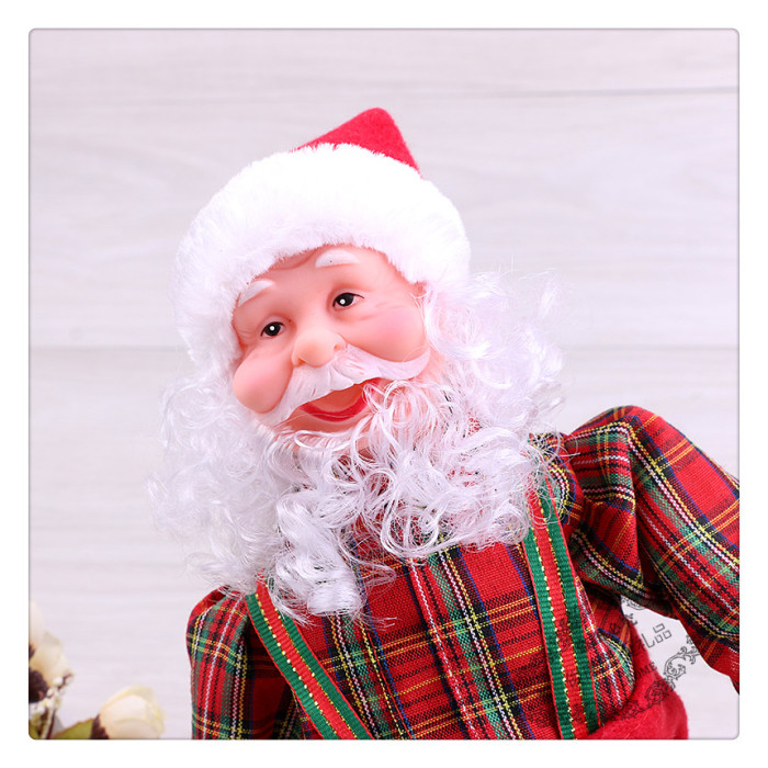 Santa Claus Santa Claus doll Christmas music dancing old children toys