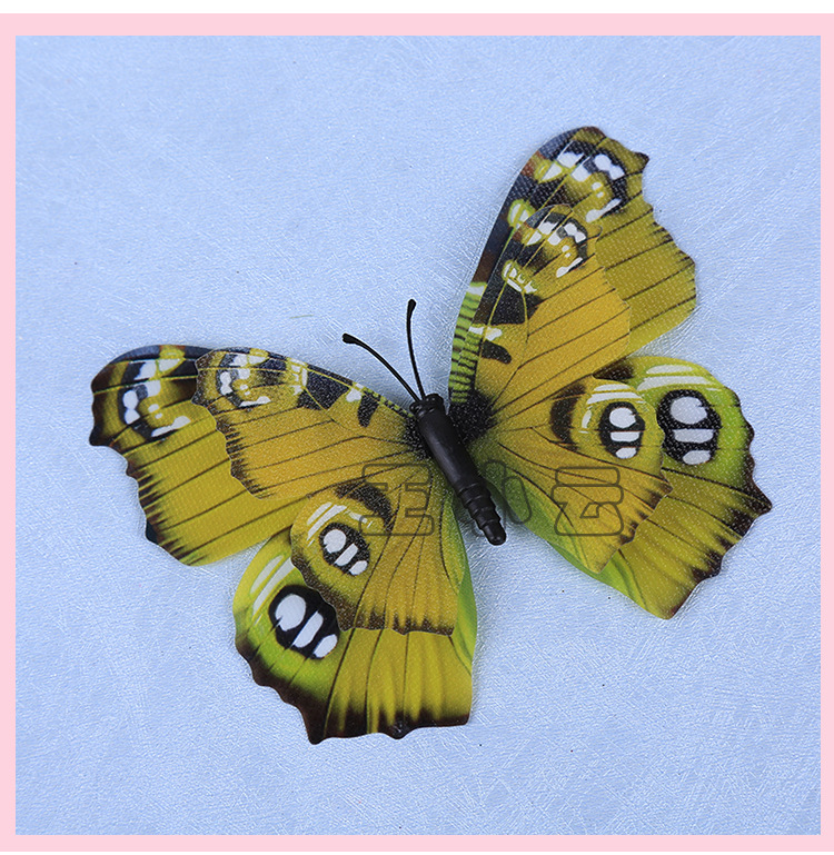 Butterfly Customized Accessories 7cm Handmade PVC Starry Butterfly Customized Three-Dimensional Wall Sticker Decoration Accessories Factory Wholesale Butterfly Customized Accessories 7cm Handmade PVC Starry Butterfly Customized Three-Dimensional Wall Sticker Decoration Accessories Factory Wholesale