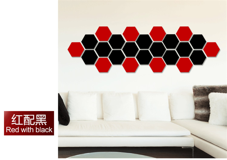 Factory Acrylic Mirror Stereo Wall Sticker Living Room Entrance Aisle Stairs Special Decoration Mirror Sticker Hexagonal Corner Factory Acrylic Mirror Stereo Wall Sticker Living Room Entrance Aisle Stairs Special Decoration Mirror Sticker Hexagonal Corner