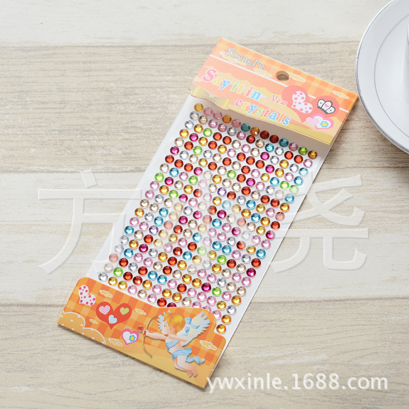 DIY Album Decoration Diamond Sticker 6 Mm260 PCs Car Diamond Sticker Children Crystal Colorful Crystals Decorative Acrylic Colorful Diamond Stickers Diamond Sticker DIY Album Decoration Diamond Sticker 6 Mm260 PCs Car Diamond Sticker Children Crystal Colorful Crystals Decorative Acrylic Colorful Diamond Stickers Diamond Sticker