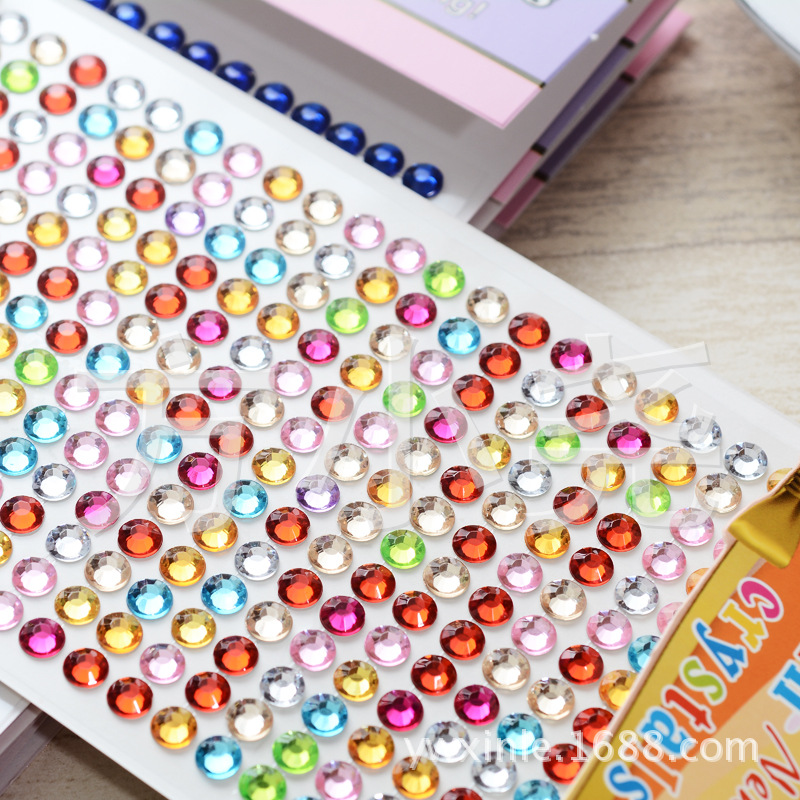DIY Album Decoration Diamond Sticker 6 Mm260 PCs Car Diamond Sticker Children Crystal Colorful Crystals Decorative Acrylic Colorful Diamond Stickers Diamond Sticker DIY Album Decoration Diamond Sticker 6 Mm260 PCs Car Diamond Sticker Children Crystal Colorful Crystals Decorative Acrylic Colorful Diamond Stickers Diamond Sticker