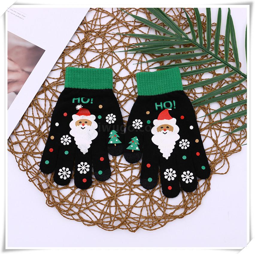 Christmas Gloves Winter Korean Style Adult and Children Student Touch Screen Warm Gloves Female Knitted Gift Gloves Male