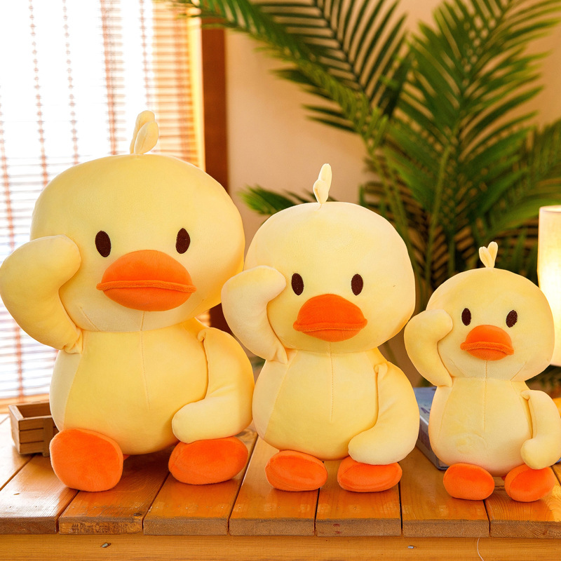 Ragdoll Popular Online Influencer Duck TikTok Same Christmas Toy Little Yellow Duck Doll Children&#039;s Gift Plush Toy