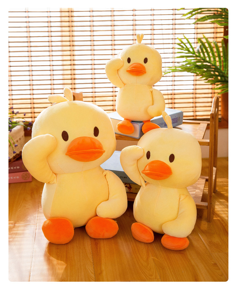 Ragdoll Popular Online Influencer Duck TikTok Same Christmas Toy Little Yellow Duck Doll Children's Gift Plush Toy
