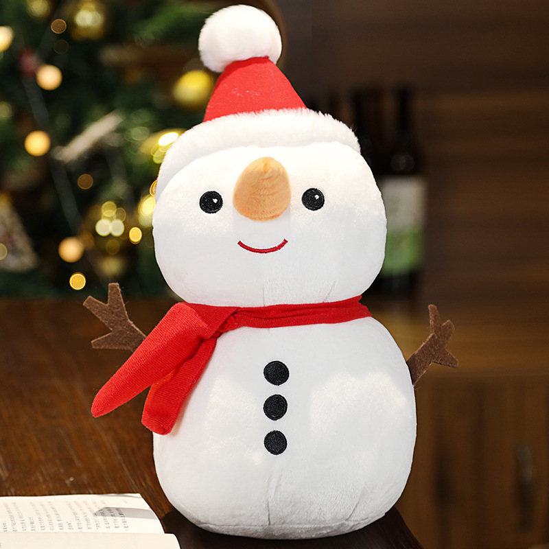 Cartoon Santa Doll Plush Toy Cross-Border Elk Doll Children Christmas Gift Wholesale  Doll