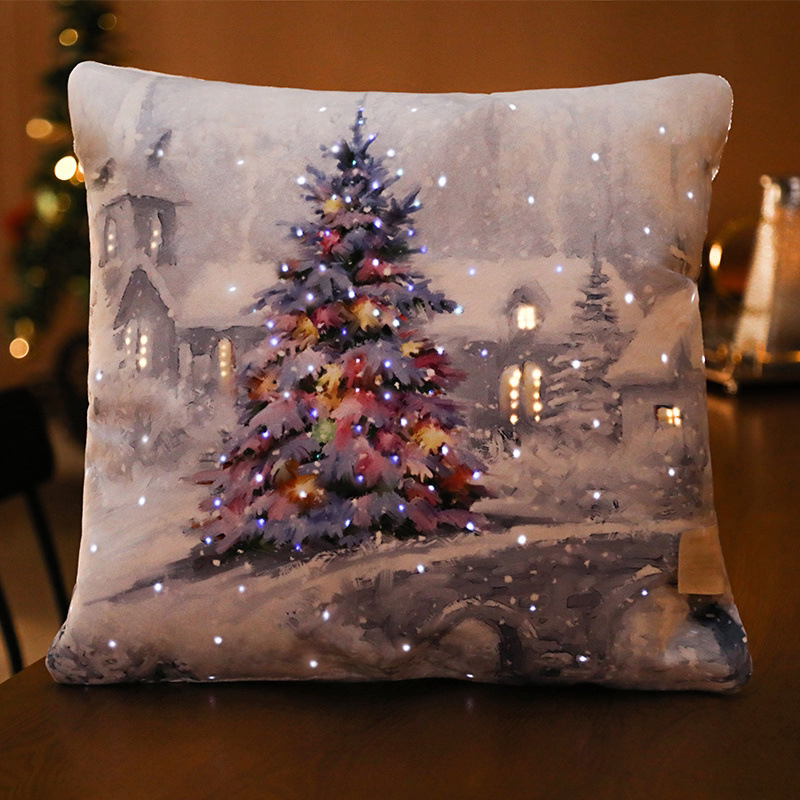 New Christmas Gift Pillow Cushion Luminous Music High Quality Gift for Girlfriend Children Children Parent-Child Gift New Christmas Gift Pillow Cushion Luminous Music High Quality Gift for Girlfriend Children Children Parent-Child Gift