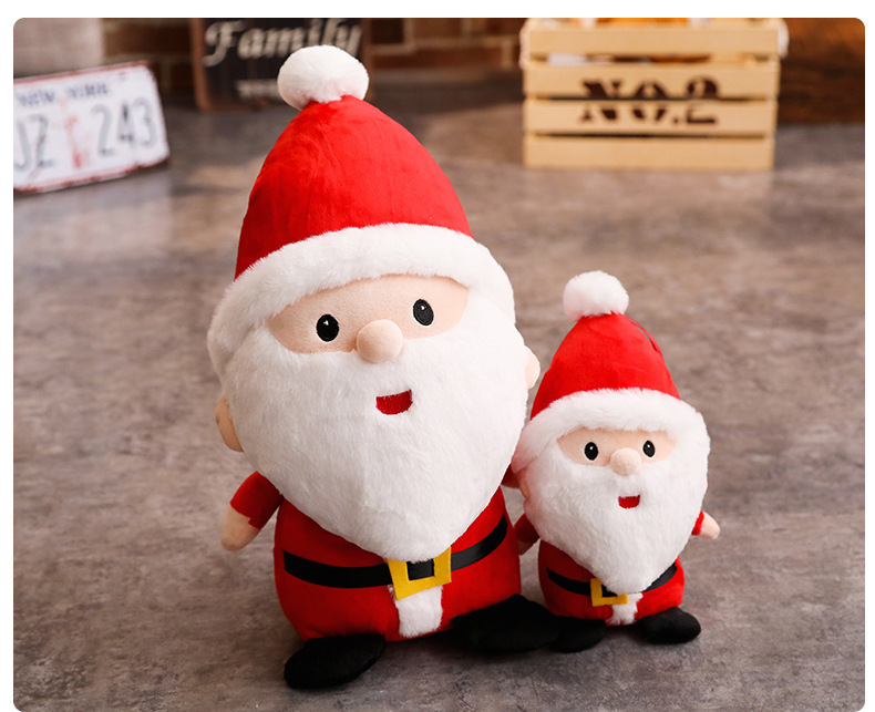 Santa Doll Plush Toy Decorative Doll Doll Cute Korean Ins Christmas Eve Gift