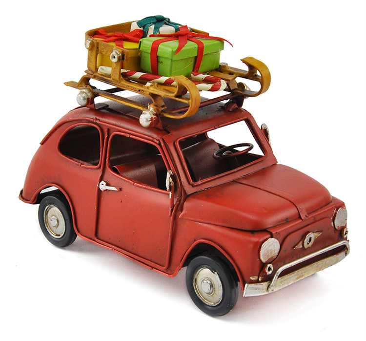 Handmade creative Christmas gifts retro wrought iron car model home decoration soft birthday gift metal crafts Handmade creative Christmas gifts retro wrought iron car model home decoration soft birthday gift metal crafts