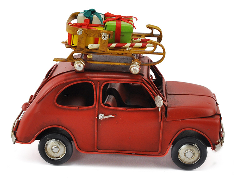 Handmade creative Christmas gifts retro wrought iron car model home decoration soft birthday gift metal crafts Handmade creative Christmas gifts retro wrought iron car model home decoration soft birthday gift metal crafts