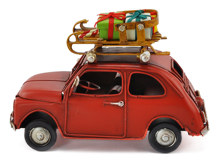 Handmade creative Christmas gifts retro wrought iron car model home decoration soft birthday gift metal crafts Handmade creative Christmas gifts retro wrought iron car model home decoration soft birthday gift metal crafts