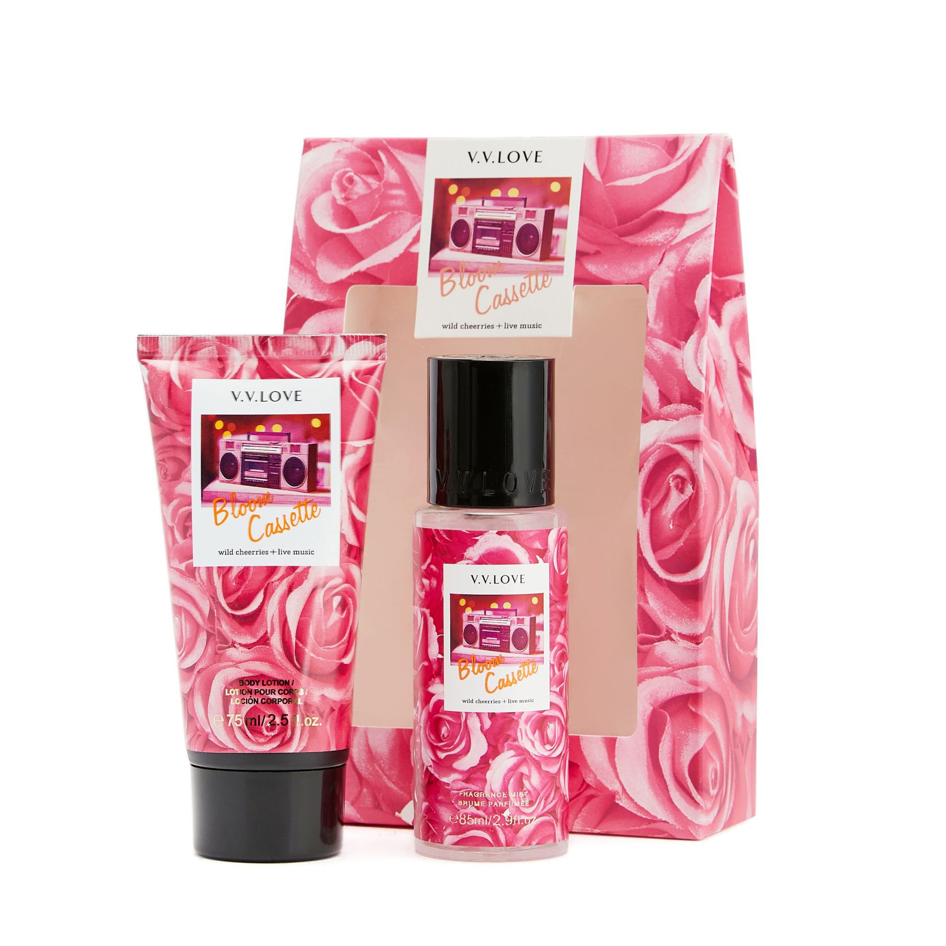 Cross-Border Brand Lasting Charming Perfume for Women Set Christmas Gift Foreign Trade Body Lotion Fragrance Spray Wholesale