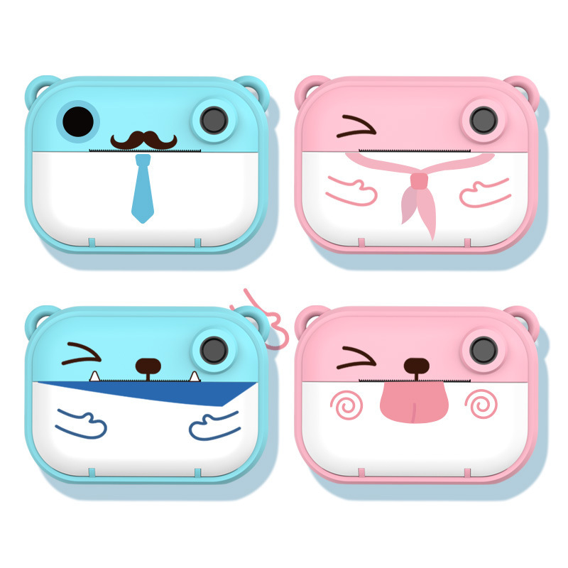 Polaroid Children&#039;s Cute Toy Camera Photo Printing Sticker Polaroid Camera Christmas Birthday Gift