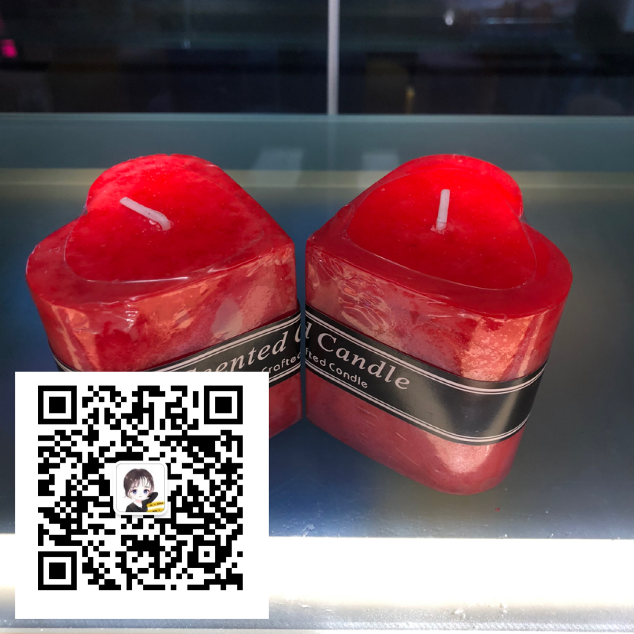 Heart-Shaped Aromatherapy Candle Pillar Candle Love Candle Candle for Valentine&#039;s Day Holiday Gift Christmas