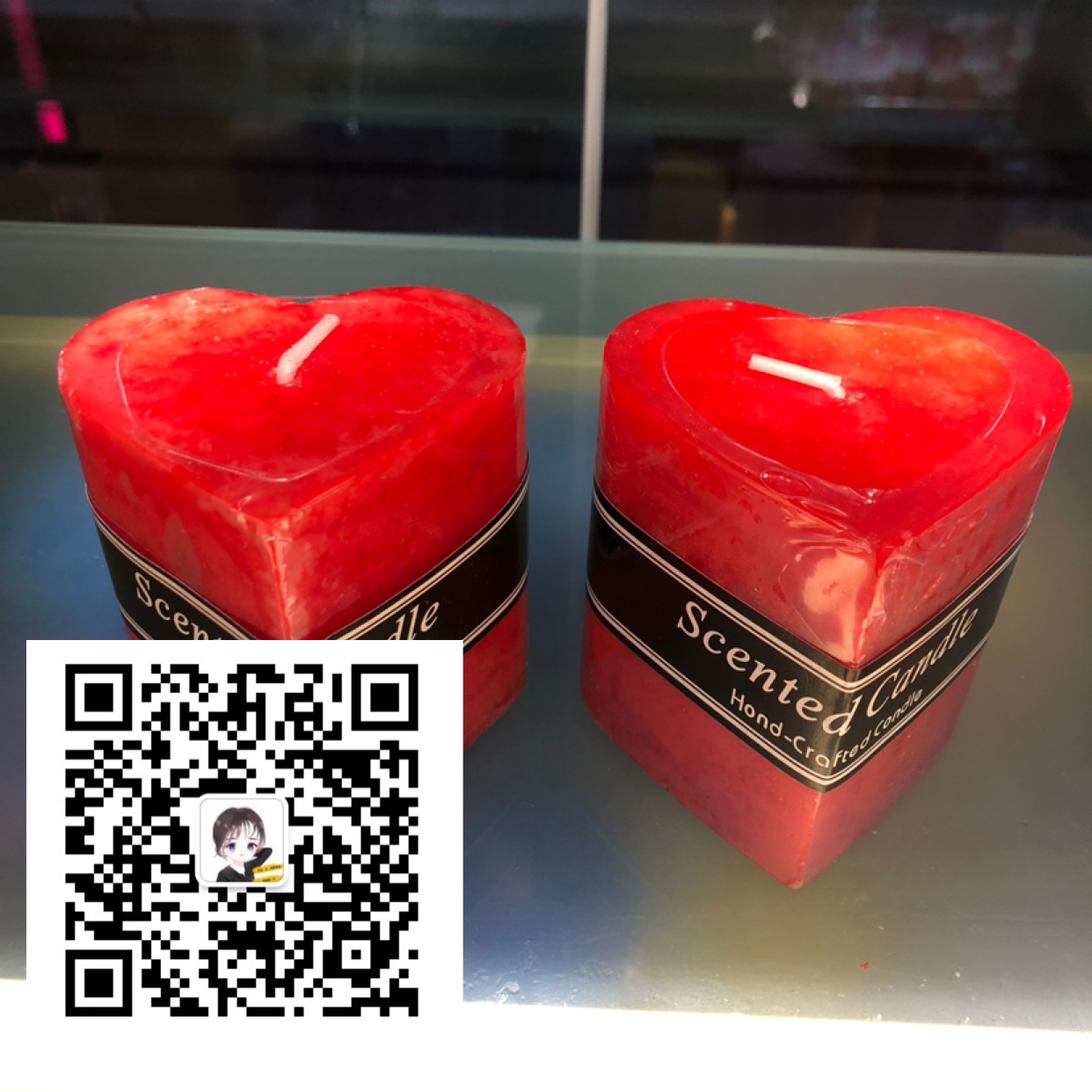 Heart-Shaped Aromatherapy Candle Pillar Candle Love Candle Candle for Valentine&#039;s Day Holiday Gift Christmas