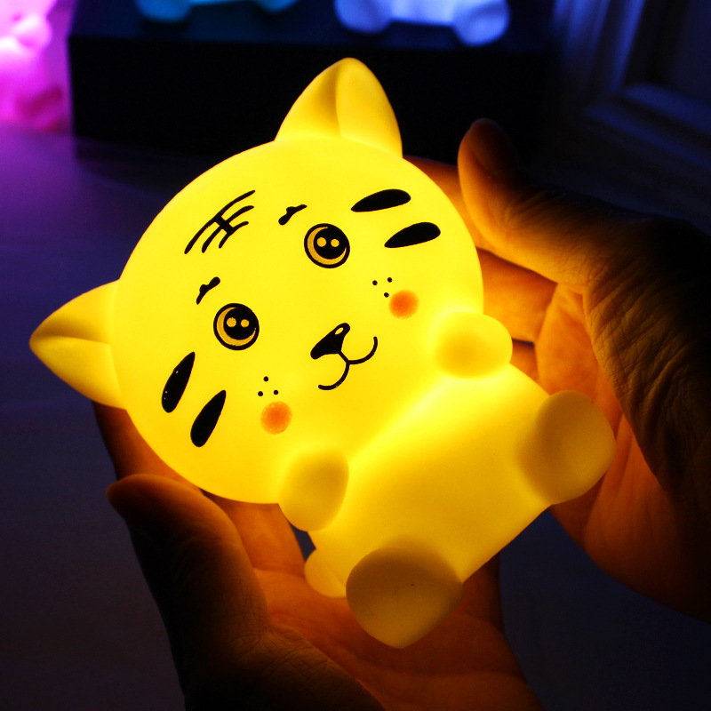 Tiger Year Tiger Small Night Lamp Cute Tiger Night Light Advertising Promotion Business Gift Christmas Festival Birthday Gift Gift Batch