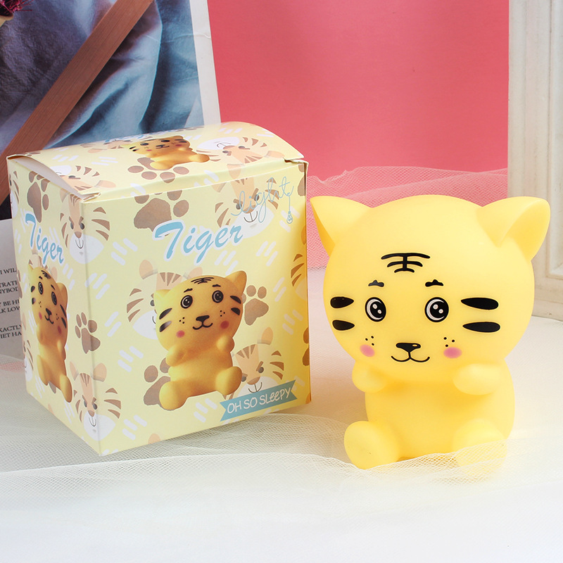 Tiger Year Tiger Small Night Lamp Cute Tiger Night Light Advertising Promotion Business Gift Christmas Festival Birthday Gift Gift Batch