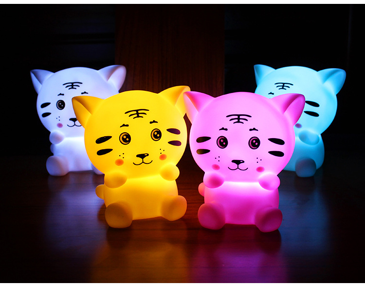 Tiger Year Tiger Small Night Lamp Cute Tiger Night Light Advertising Promotion Business Gift Christmas Festival Birthday Gift Gift Batch